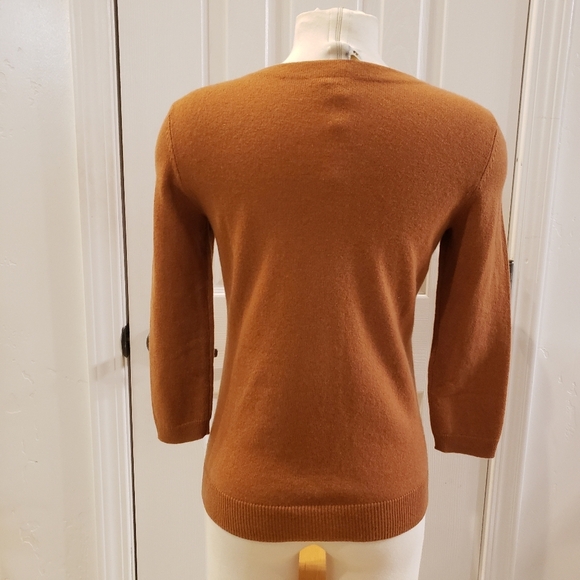 Talbots Size XS Women's Tan Sweater - Picture 3 of 5